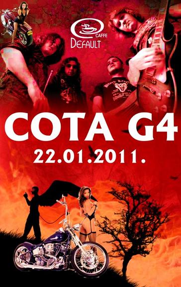 Cota G4 u subotu u Defaultu Cota G4 u subotu u Defaultu