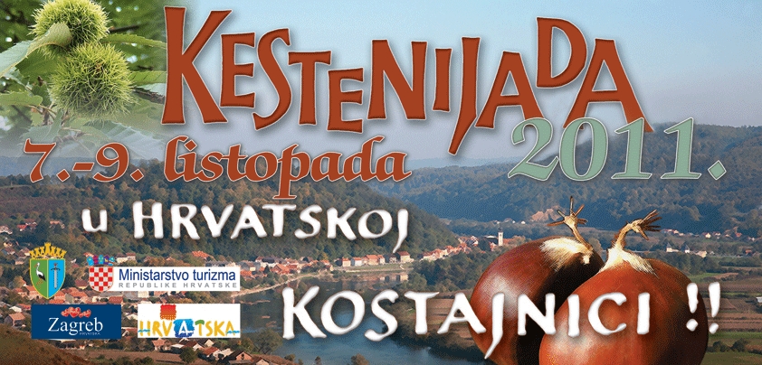 Kestenijada u Hrvatskoj Kostajnici od 07. do 09. listopada Kestenijada u Hrvatskoj Kostajnici od 07. do 09. listopada