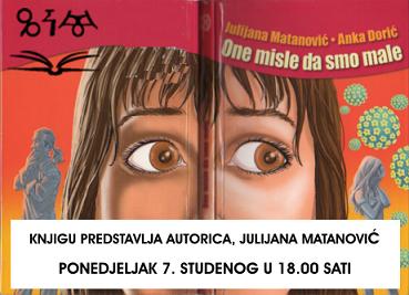 Promocija knjige “One misle da smo male” Promocija knjige “One misle da smo male”