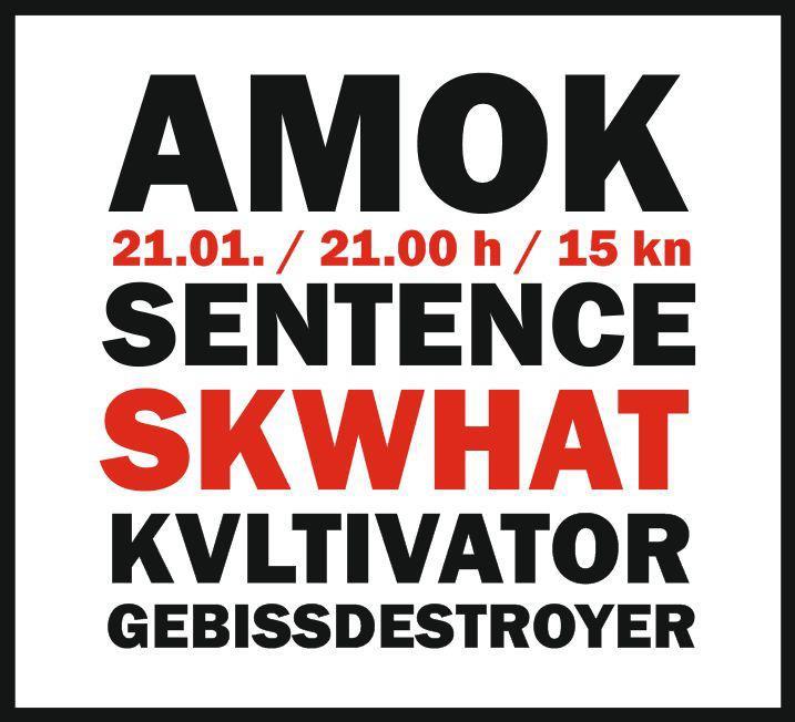U subotu oproštajni koncert AMOK-a u SKWHAT-u U subotu oproštajni koncert AMOK-a u SKWHAT-u