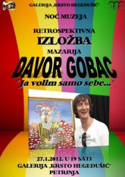 U Petrinji Izložba slika Davora Gobca te tribina o prevenciji nasilja U Petrinji Izložba slika Davora Gobca te tribina o prevenciji nasilja