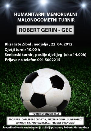 Ovoga vikenda malonogometni turnir Robert Gerin Gec Ovoga vikenda malonogometni turnir Robert Gerin Gec