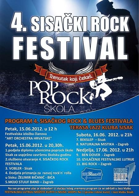 Tijekom vikenda 4. Sisački rock festival Tijekom vikenda 4. Sisački rock festival