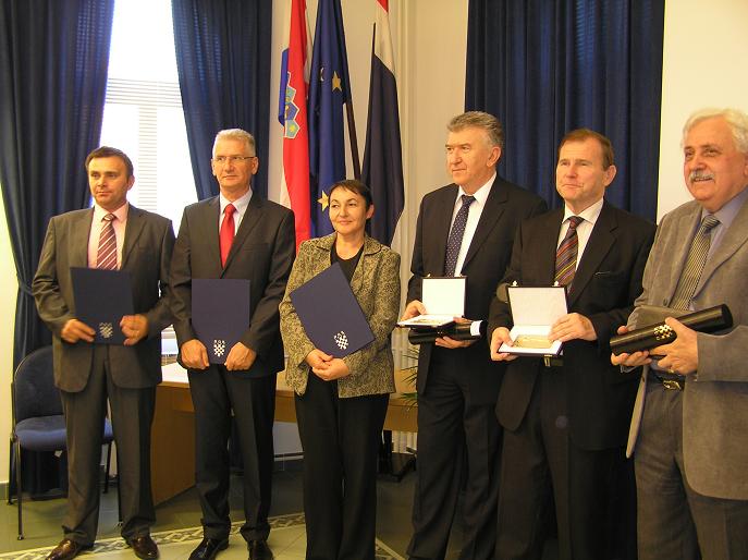 Uručena priznanja najboljim gospodarstvenicima županije Uručena priznanja najboljim gospodarstvenicima županije