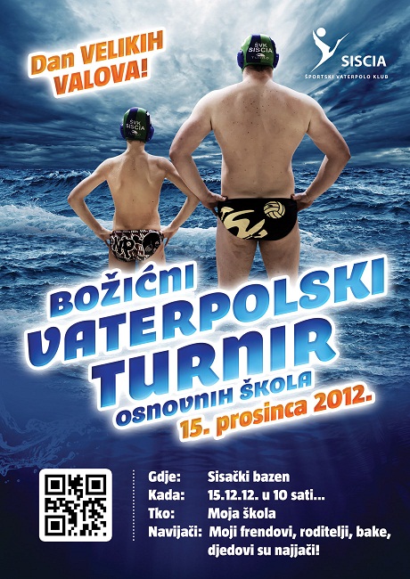 Božićnim turnirom osnovnih škola počinje vaterpolska sezona Božićnim turnirom osnovnih škola počinje vaterpolska sezona