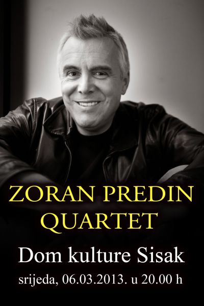Zoran Predin u sisačkom Domu kulture Zoran Predin u sisačkom Domu kulture