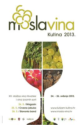 U Kutini ovoga vikenda izložba vina, te nastupi Magazina, Crvene jabuke i Slavonia banda U Kutini ovoga vikenda izložba vina, te nastupi Magazina, Crvene jabuke i Slavonia banda