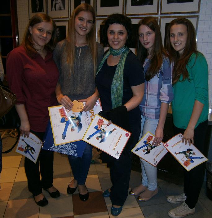 Dobri rezultati Plesnog kluba Tine u Zagrebu Dobri rezultati Plesnog kluba Tine u Zagrebu