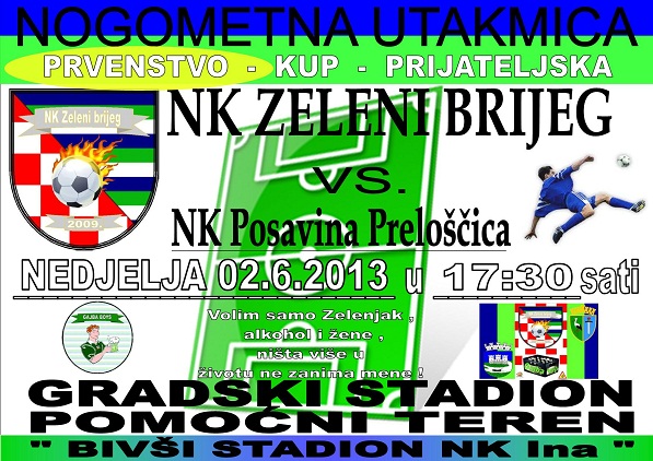 U nedjelju bi NK Zeleni brijeg mogao osigurati titulu prvaka U nedjelju bi NK Zeleni brijeg mogao osigurati titulu prvaka