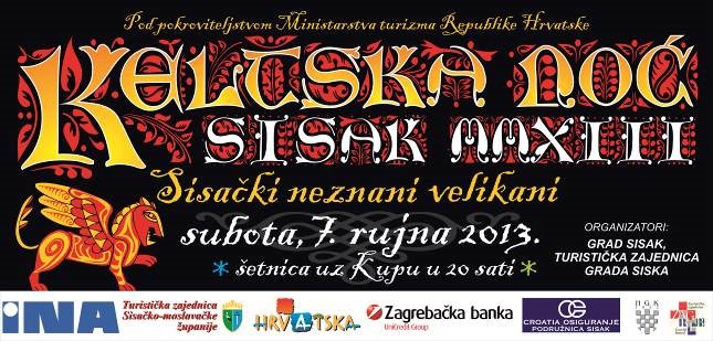Dođite danas na Keltsku noć u Sisak Dođite danas na Keltsku noć u Sisak