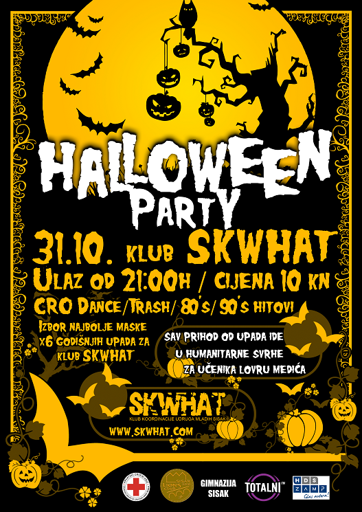 Humanitarni Halloween Party u SKWHAT-u Humanitarni Halloween Party u SKWHAT-u