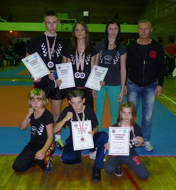 Pet medalja za Kickboxing klub “Sokol” Sisak Pet medalja za Kickboxing klub “Sokol” Sisak