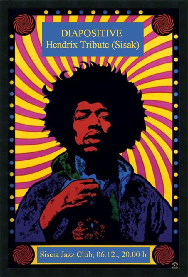Diapositive Hendrix tribute u Jazz clubu Diapositive Hendrix tribute u Jazz clubu