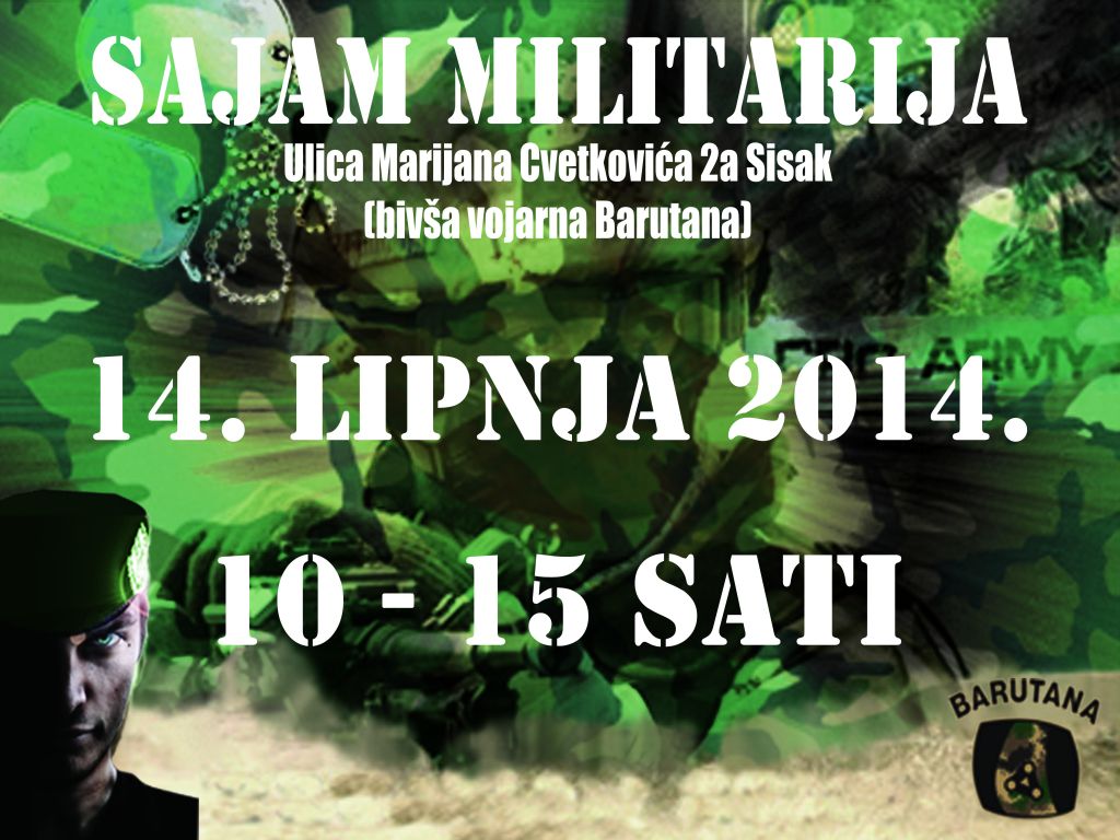 U subotu 4. sisački sajam militarija U subotu 4. sisački sajam militarija