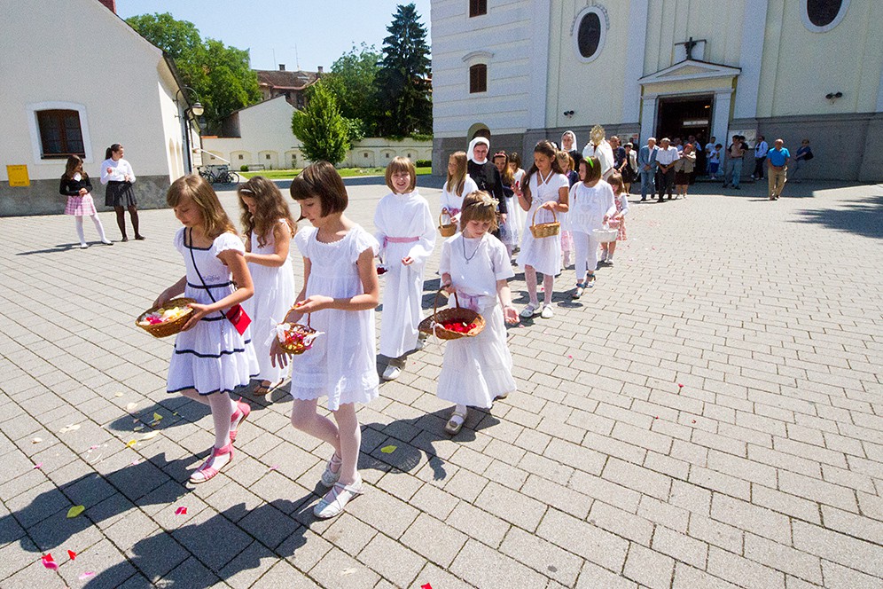 Proslavljeno Tijelovo u Sisku Proslavljeno Tijelovo u Sisku