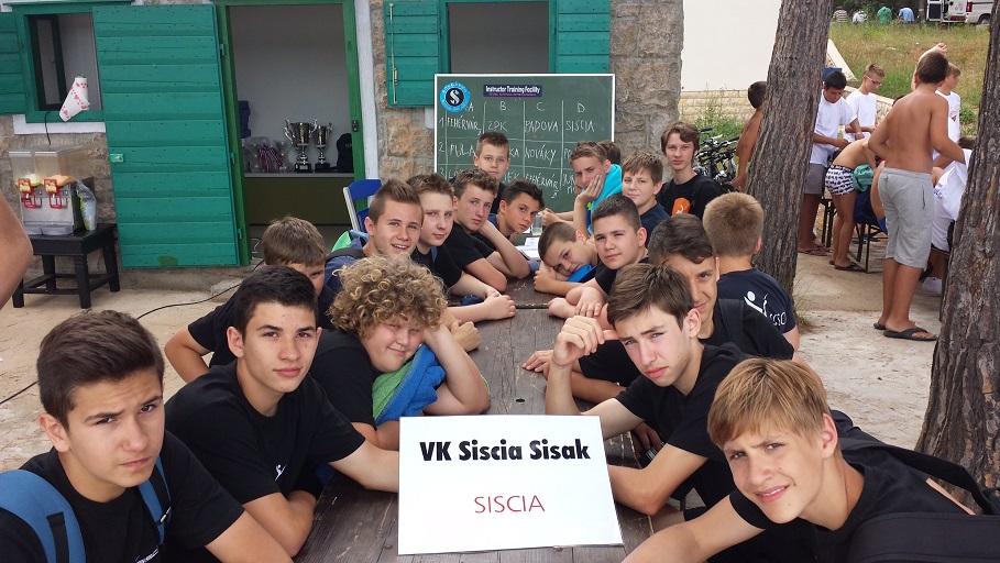 Mladi vaterpolisti Siska 4. na Dobrom dupinu Mladi vaterpolisti Siska 4. na Dobrom dupinu