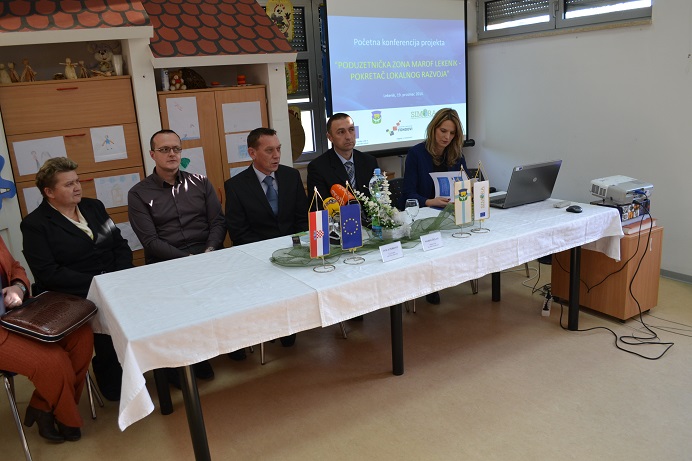 Predstavljen projekt Poduzetničke zone Marof Lekenik Predstavljen projekt Poduzetničke zone Marof Lekenik