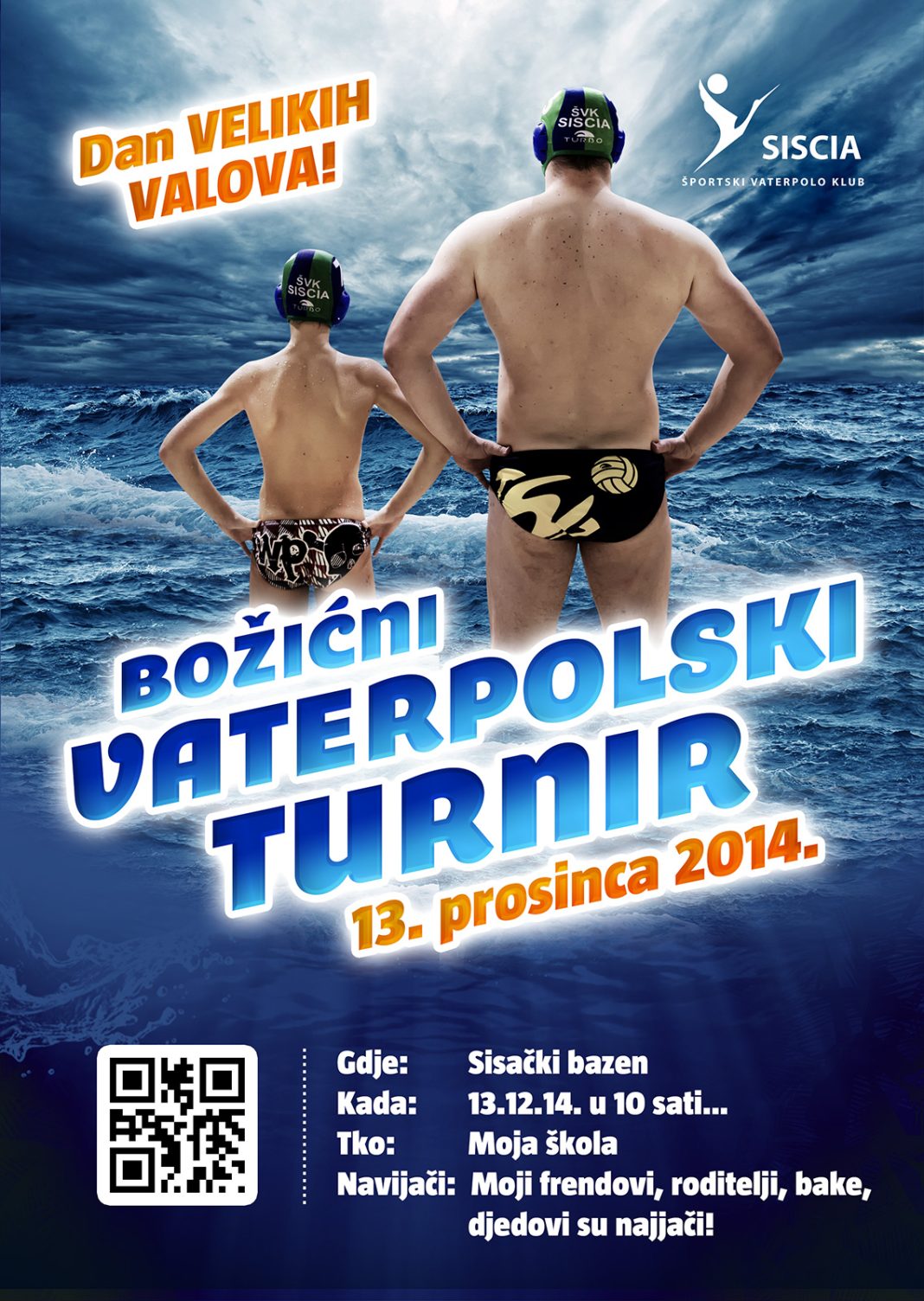 Božićni vaterpolski turnir za osnovnoškolce Božićni vaterpolski turnir za osnovnoškolce