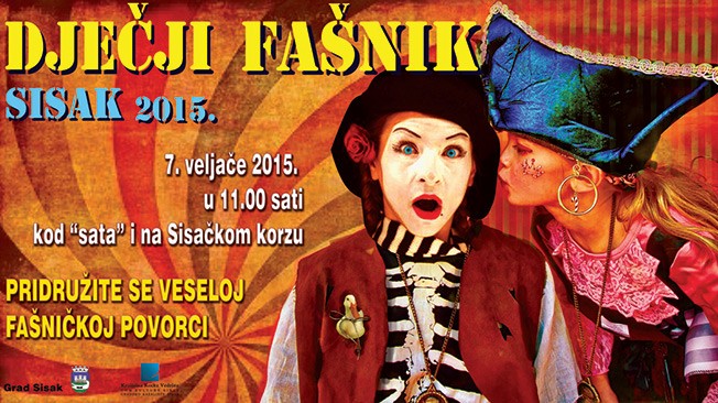 U subotu Dječji fašnik u Sisku U subotu Dječji fašnik u Sisku