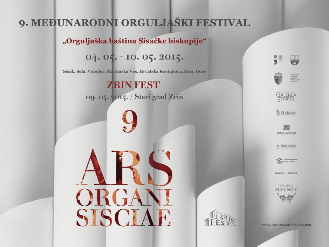 9. Ars organi Sisciae od 4. do 10. svibnja 9. Ars organi Sisciae od 4. do 10. svibnja