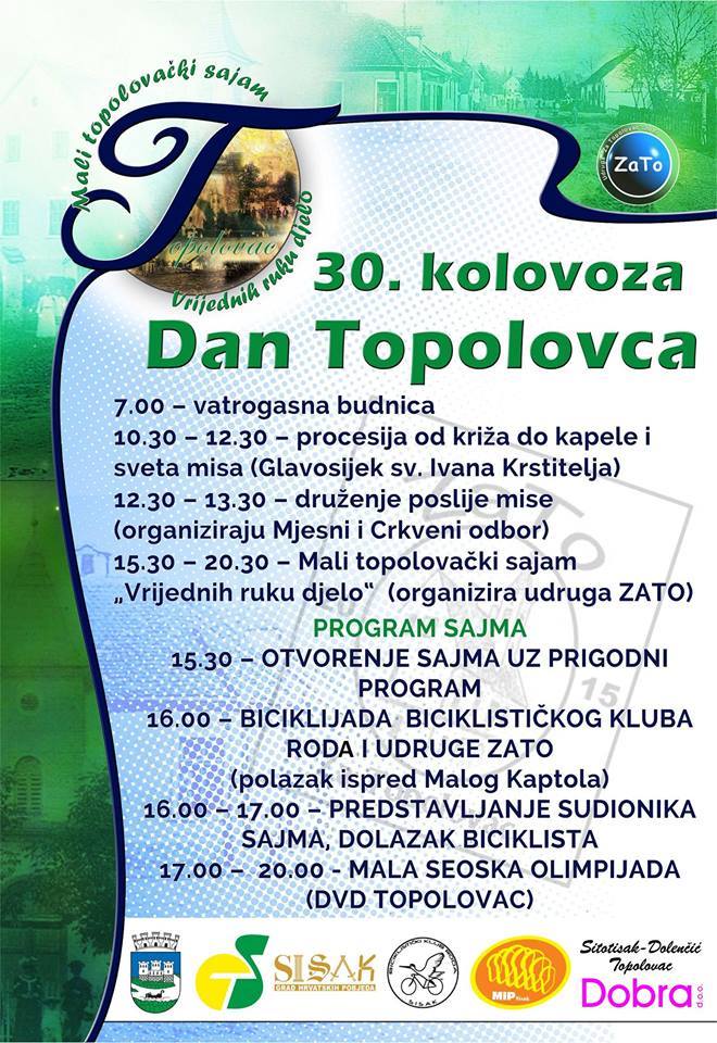U nedjelju je Dan Topolovca
