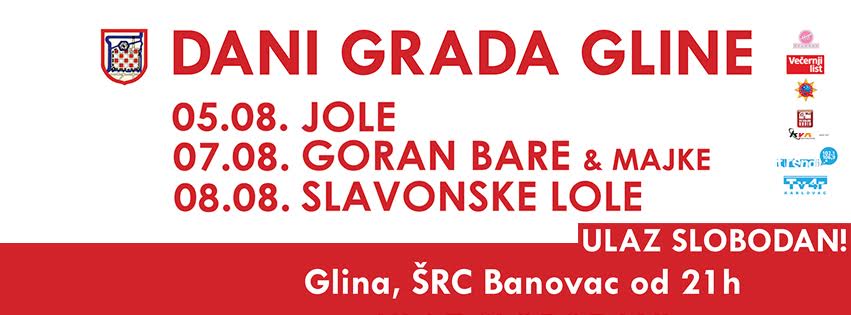 Glina slavi dan Grada! Glina slavi dan Grada!