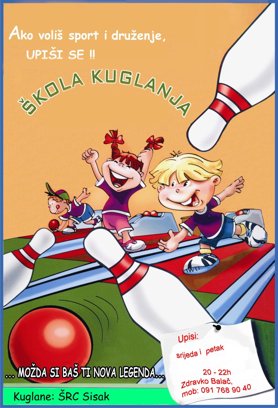 Traže se nove kuglačke zvijezde Traže se nove kuglačke zvijezde