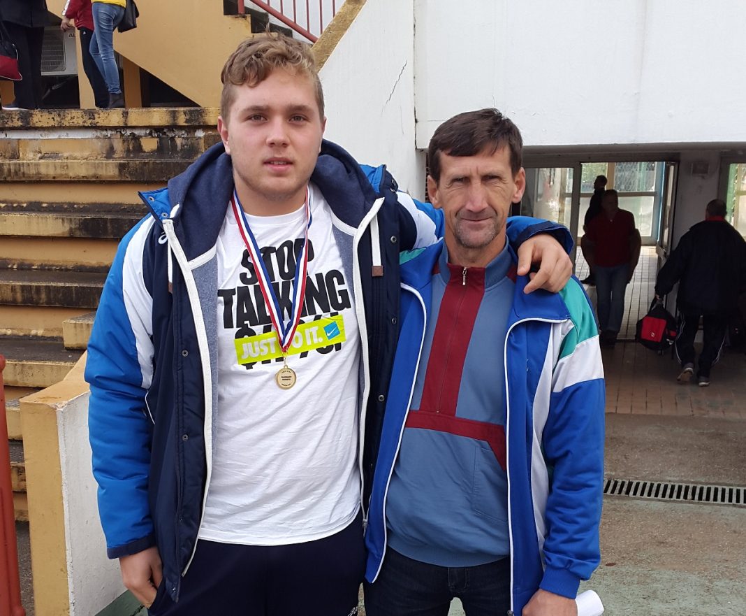 Sebastianu Pavičiću zlato u bacanju kugle Sebastianu Pavičiću zlato u bacanju kugle