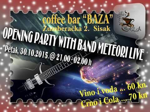 Dođite na otvorenja Coffe bara Baza Dođite na otvorenja Coffe bara Baza
