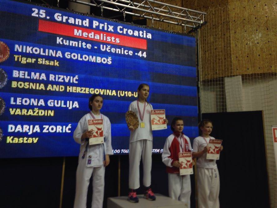 Nikolini Golomboš zlato na Grand prixu u Samoboru Nikolini Golomboš zlato na Grand prixu u Samoboru