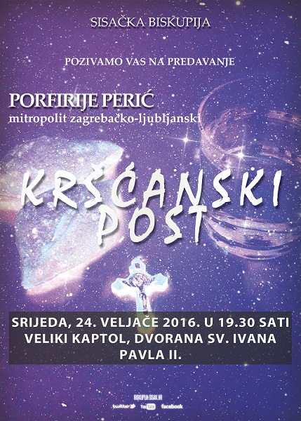 Predavanje mitropolita Porfirija u Velikom Kaptolu Predavanje mitropolita Porfirija u Velikom Kaptolu