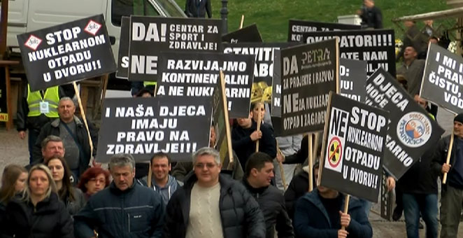 U Zagrebu održan prosvjed protiv odlagališta na Trgovskoj gori U Zagrebu održan prosvjed protiv odlagališta na Trgovskoj gori