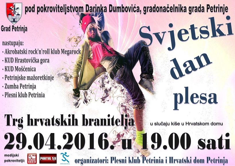 Svjetski dan plesa u Petrinji Svjetski dan plesa u Petrinji