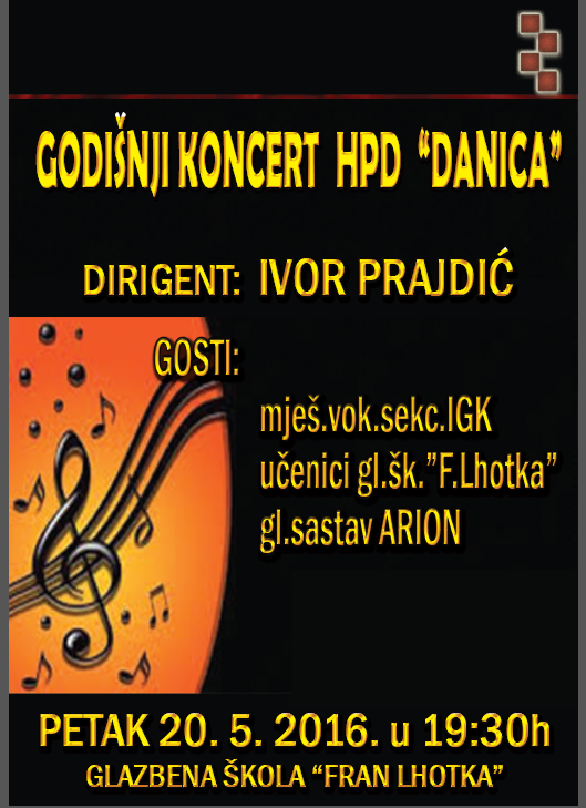 Godišnji koncert HPD “Danica” iz Siska Godišnji koncert HPD “Danica” iz Siska