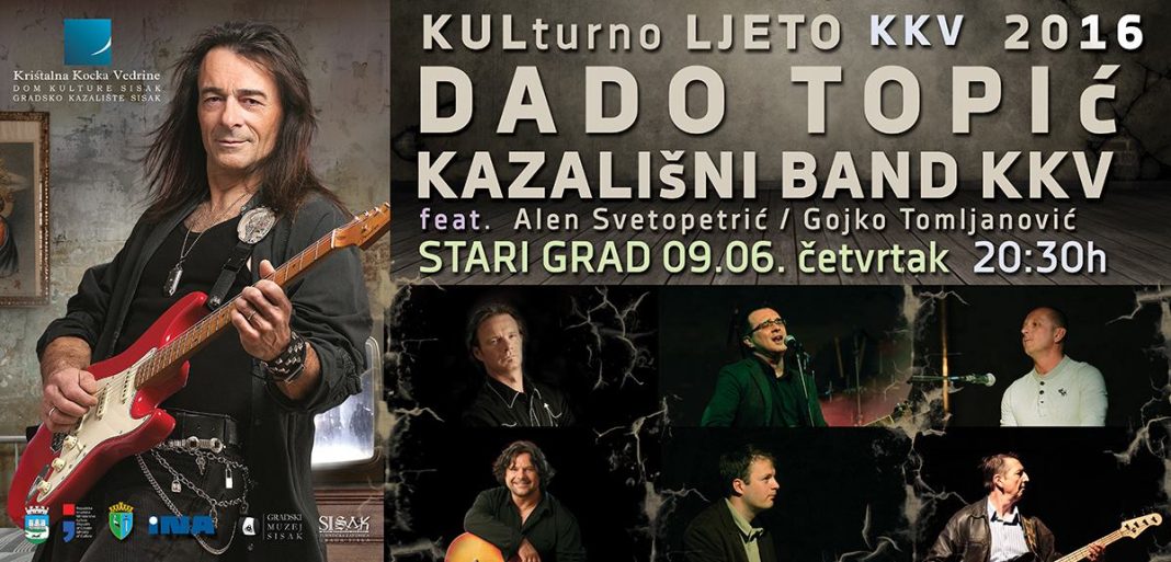 Dado Topić u Starom gradu Dado Topić u Starom gradu