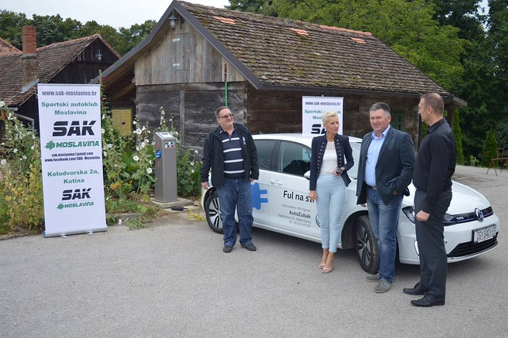 Tri punionice za električne automobile u Moslavini Tri punionice za električne automobile u Moslavini