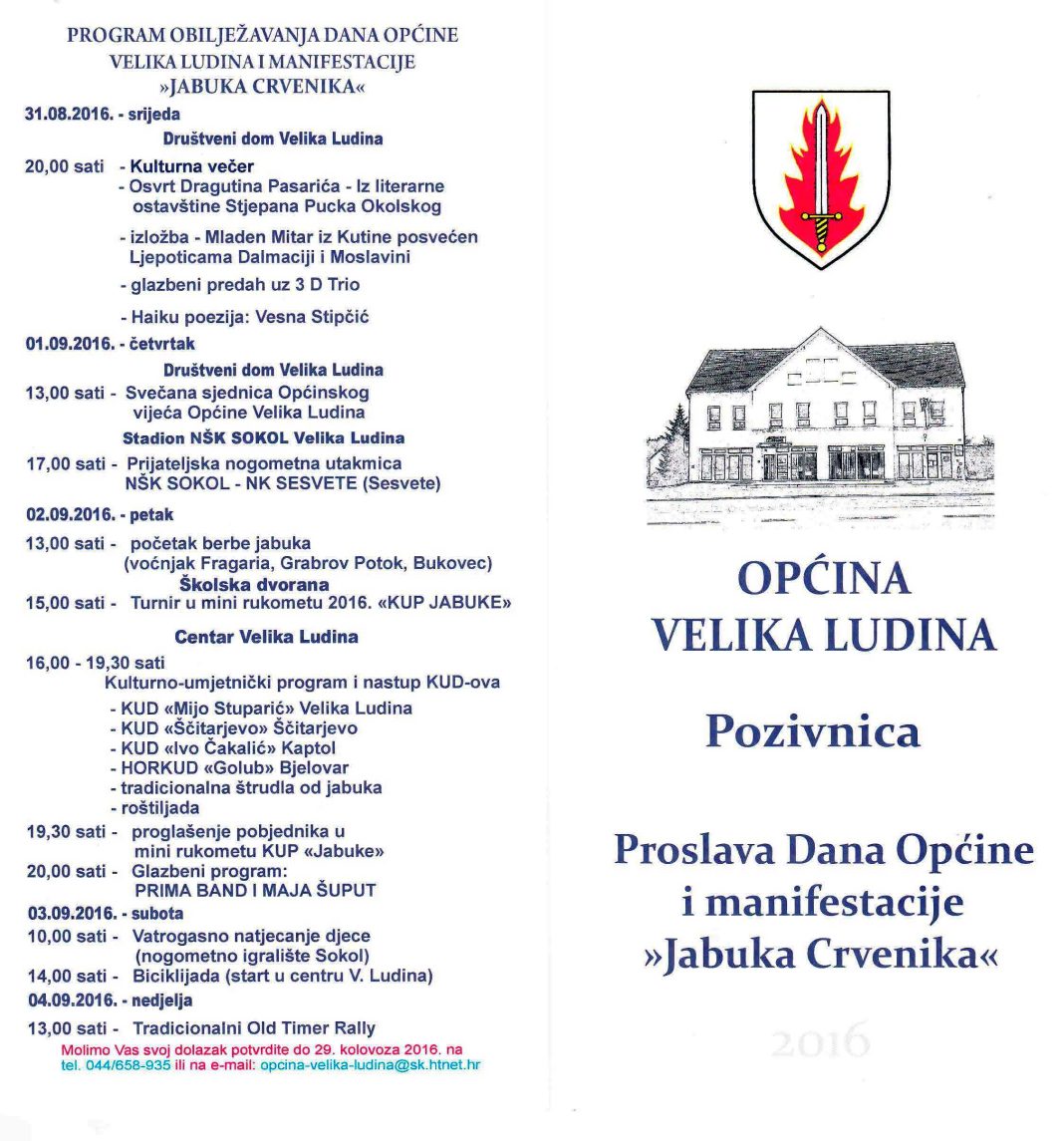 Dan općine Velika Ludina Dan općine Velika Ludina
