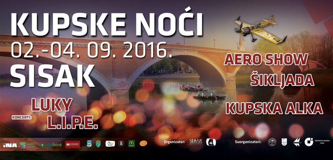 Kupske noći od 2. do 4. rujna Kupske noći od 2. do 4. rujna