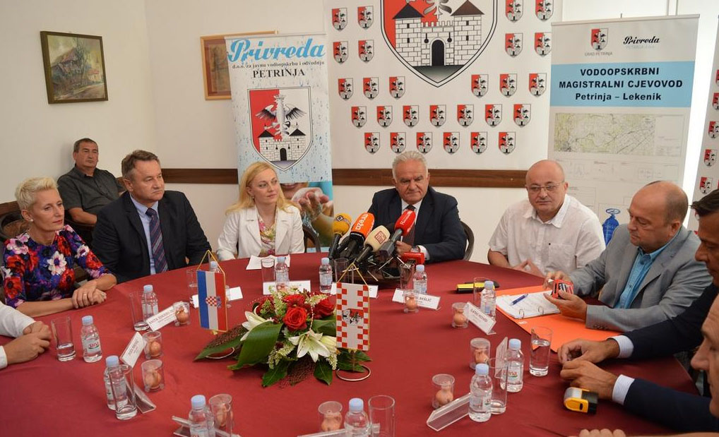 Magistralni cjevovod Petrinja-Lekenik Magistralni cjevovod Petrinja-Lekenik