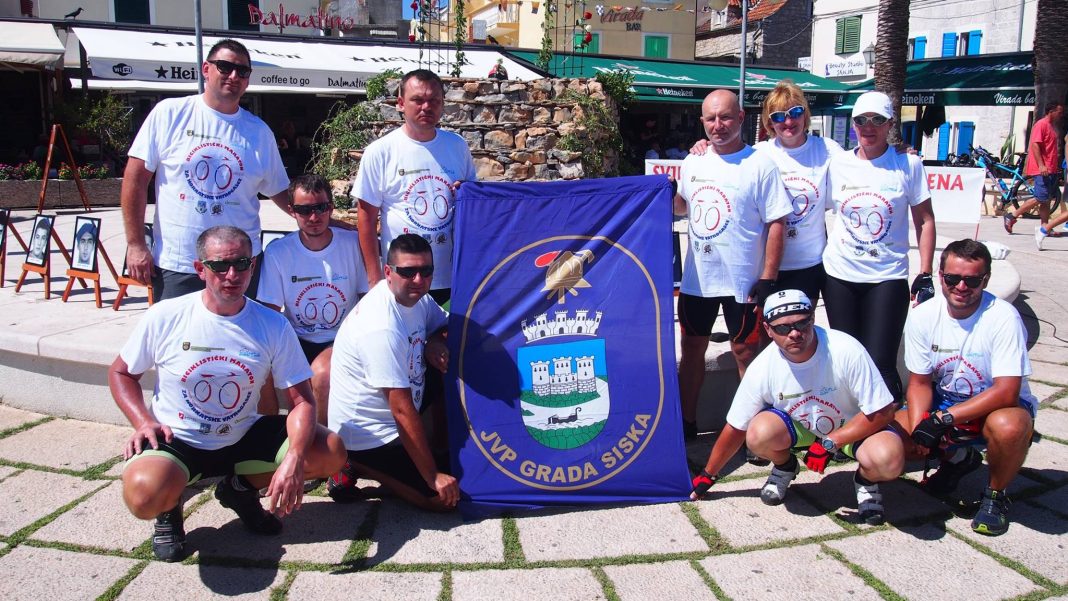 Biciklisti iz Siska i Kutine na 3. biciklističkom maratona za kornatske vatrogasce Biciklisti iz Siska i Kutine na 3. biciklističkom maratona za kornatske vatrogasce