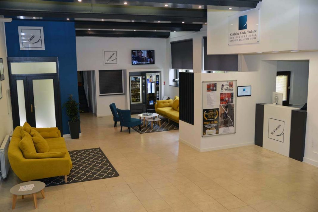 Osvježen interijer Doma kulture KKV Osvježen interijer Doma kulture KKV