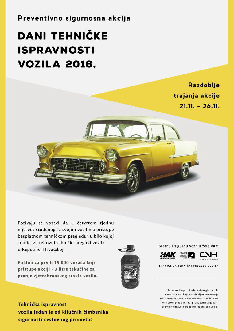 Počinju „Dani tehničke ispravnosti vozila 2016.“ Počinju „Dani tehničke ispravnosti vozila 2016.“