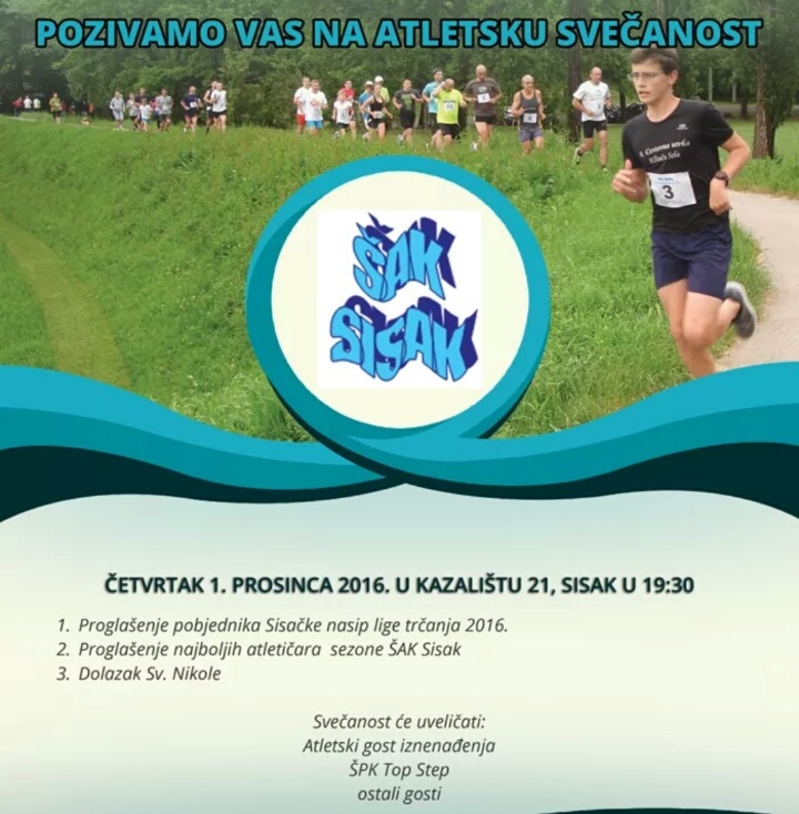 Poziv na atletsku svečanost