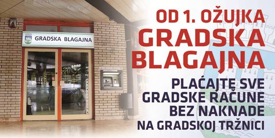 Od utorka plaćanje računa na Gradskoj blagajni bez naknade | Sisak.info portal