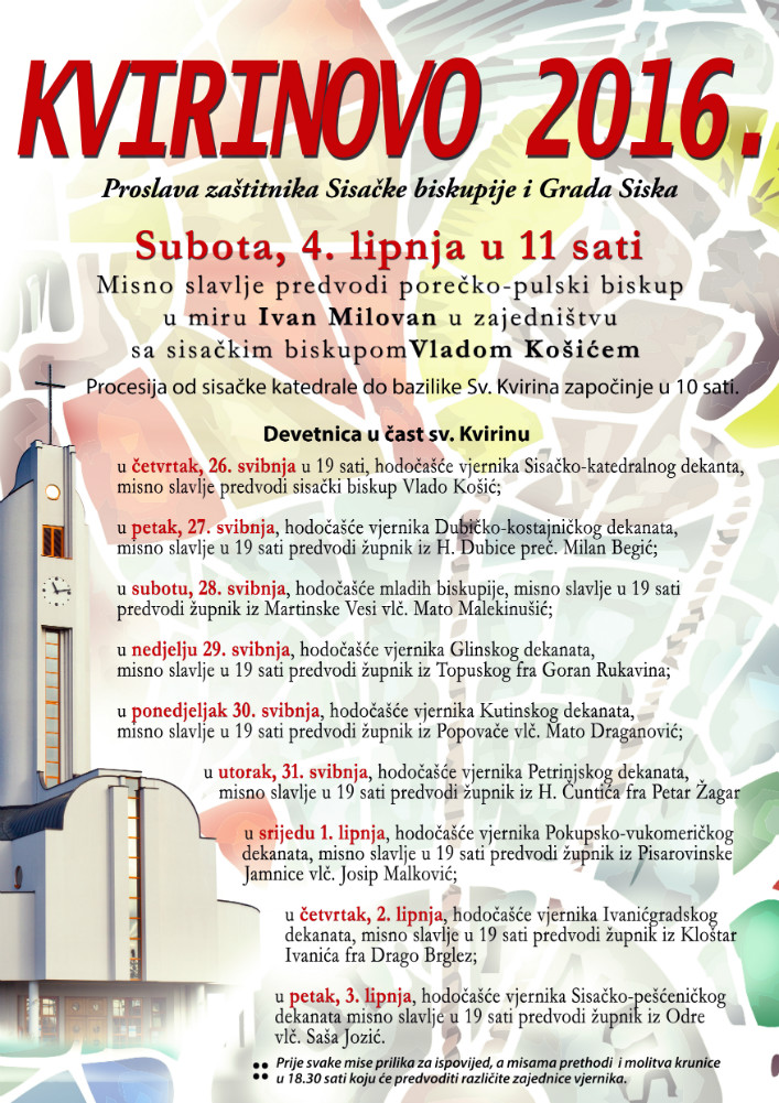 Devetnica ususret proslavi Kvirinova | Sisak.info portal Devetnica ususret proslavi Kvirinova | Sisak.info portal