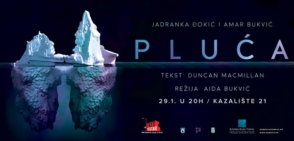 Pluća ponovno na daskama Kazalista 21 Pluća ponovno na daskama Kazalista 21