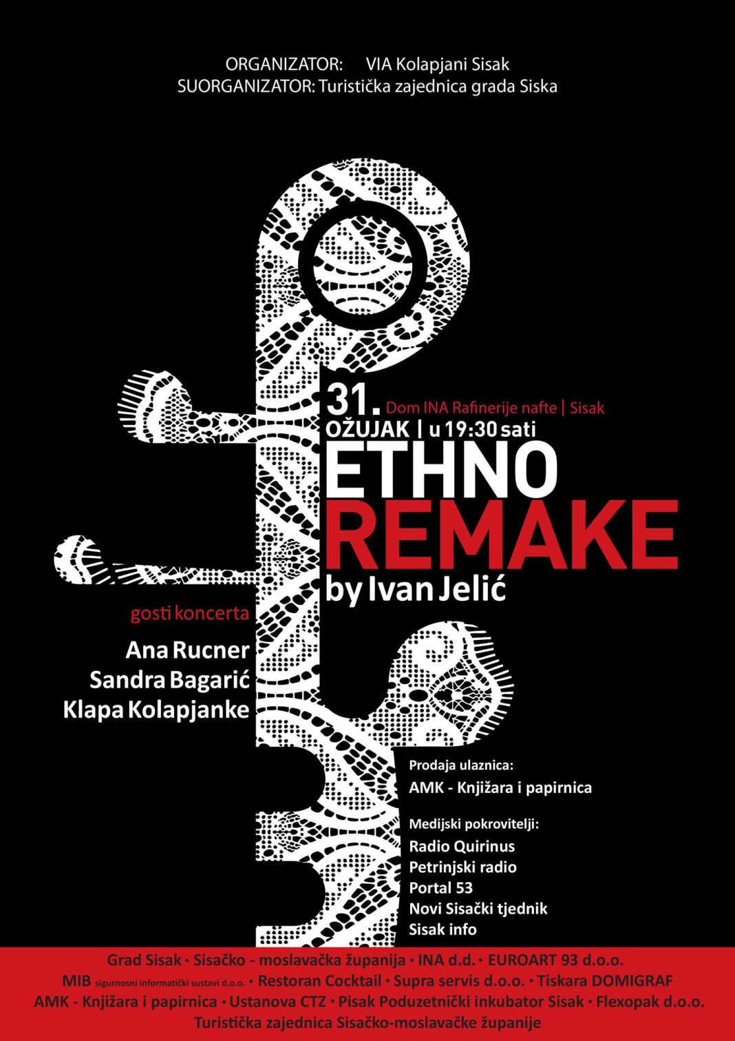 Kolapjanke i EthnoRemake u Sisku 31. ožujka Kolapjanke i EthnoRemake u Sisku 31. ožujka
