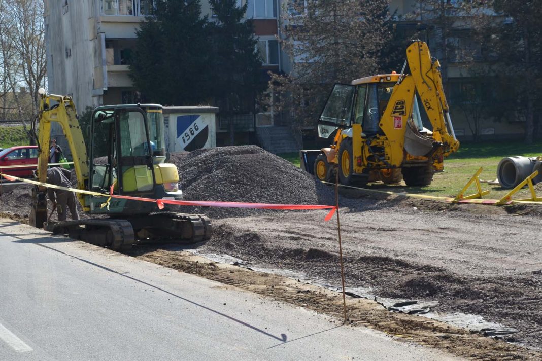Radovi u Gupčevoj ulici Radovi u Gupčevoj ulici