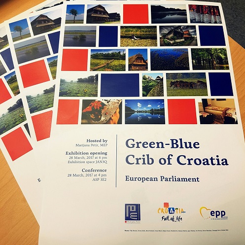 Naša “Zeleno-plava zipka Hrvatske” bit će predstavljena u Europskom parlamentu Naša “Zeleno-plava zipka Hrvatske” bit će predstavljena u Europskom parlamentu