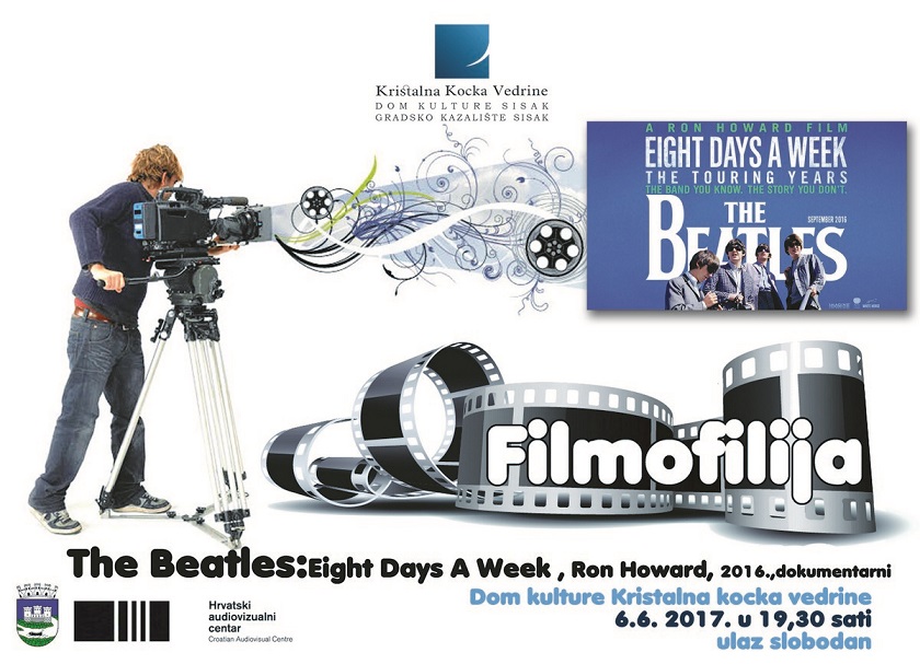 Filmofilija u sisačko kino dovodi Beatlese! Filmofilija u sisačko kino dovodi Beatlese!